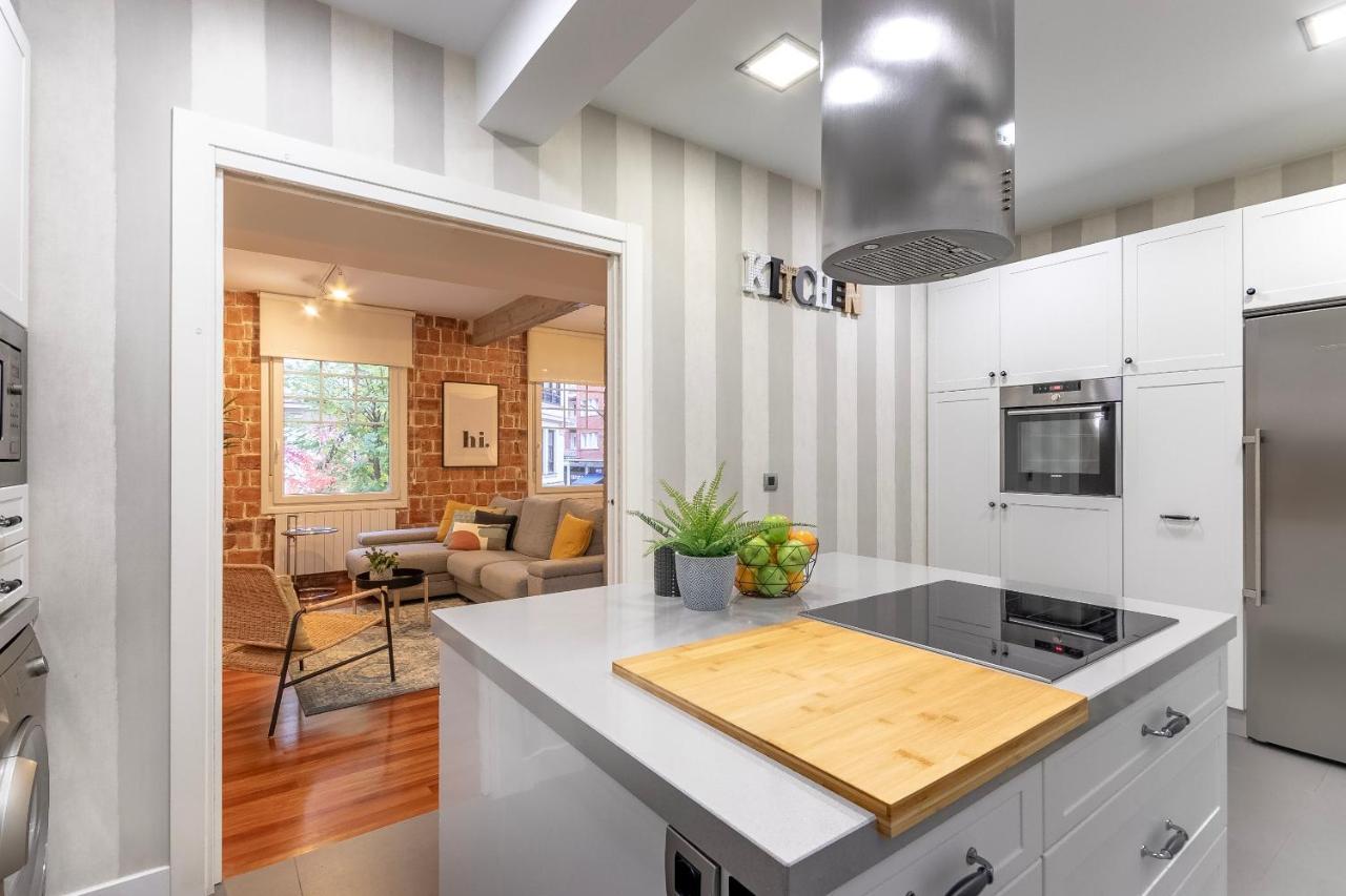 Gran Apartamento Con Estilo En El Centro De Bilbao Extérieur photo